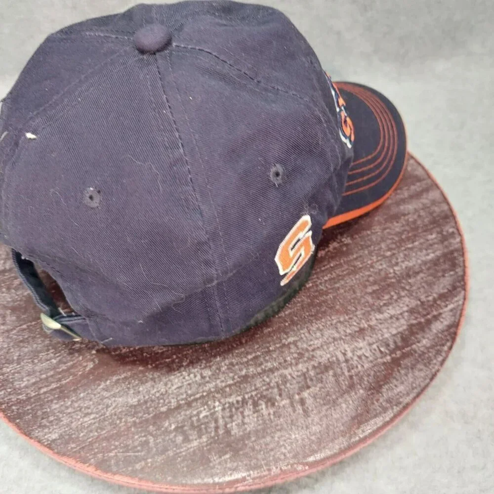 Syracuse University Blue Orange Adjustable Hat NCAA 1870 Logo Cap College